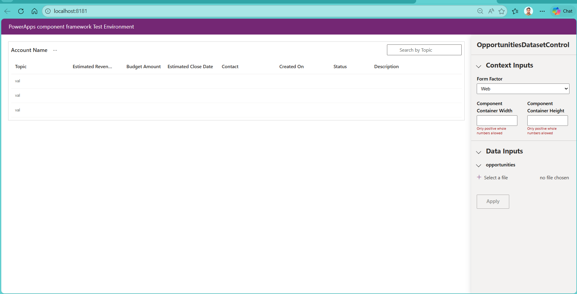 Build And Deploy Your First Dataset PCF Control In Dynamics 365 ...